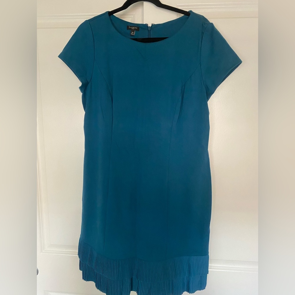 Talbots Work Dress - Teal
